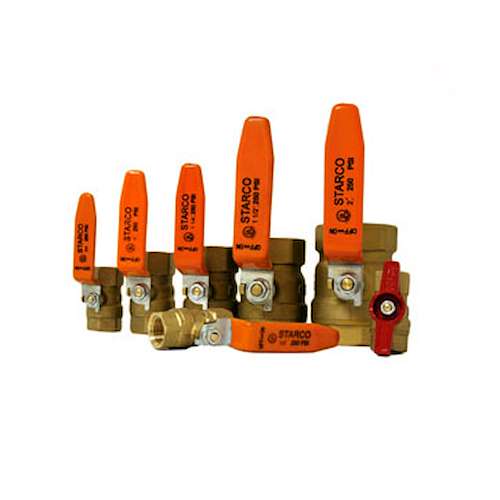 شیر گازی برنجی استارکو